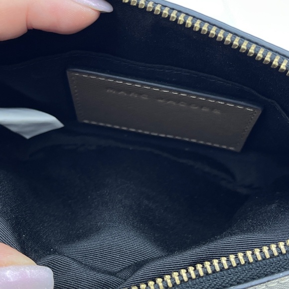Marc Jacob Snapshot crossbody multi leather bag gray with dust bag gold strap - Picture 12 of 16